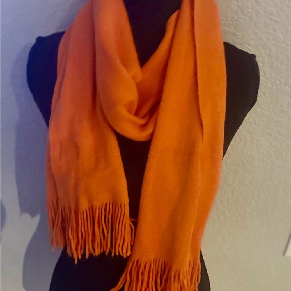 Elegant Orange Scarf